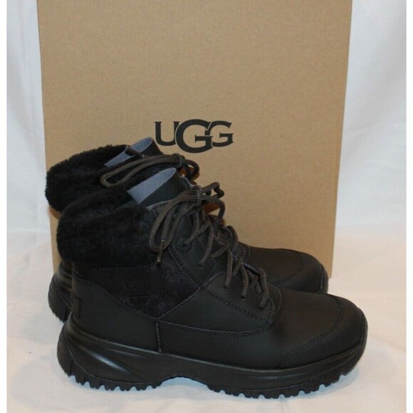Ugg Women's Yose Fluff V2 Chestnut Winter Waterproof Boots US 6.5 EU 37.5 NEW - Picture 2 of 7